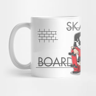 skateboard mask Mug